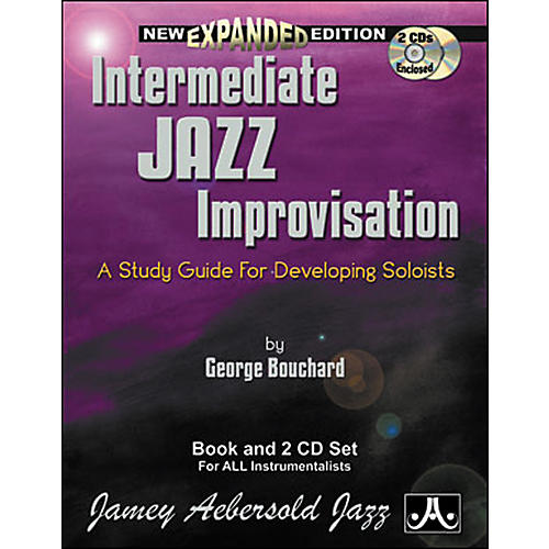 Intermediate Jazz Improvisation Book and CDs