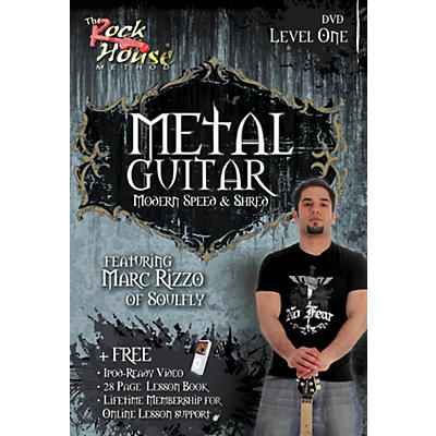 Hal Leonard Intermediate Metal Guitar with Marc Rizzo (Book/DVD)
