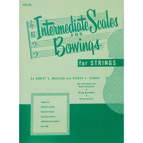 Intermediate Scales And Bowings for Violin First Position