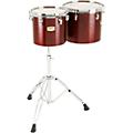 Yamaha Intermediate Single Head Concert Tom Set with WS-865A Stand Darkwood Stain Finish 13 and 14 in.Darkwood Stain Finish 10 and 12 in.