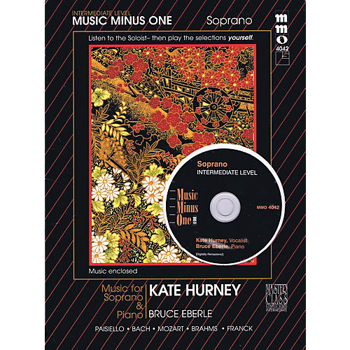 Intermediate Soprano Solos (Kate Hurney) Music Minus One Series Softcover with CD