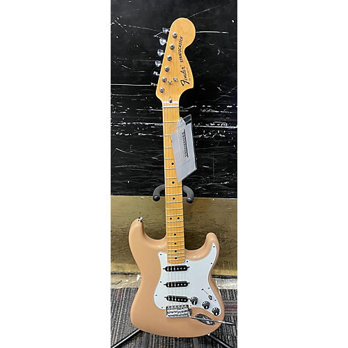Fender International Colors LTD Stratocaster Solid Body Electric Guitar Sahara
