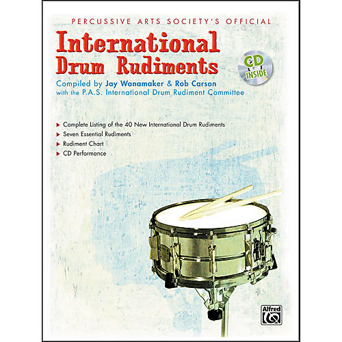 International Drum Rudiments Book with CD