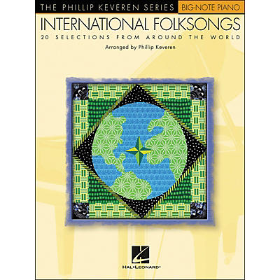 Hal Leonard International Folksongs - 20 Folksongs Arranged By Phillip Keveren for Big Note Piano