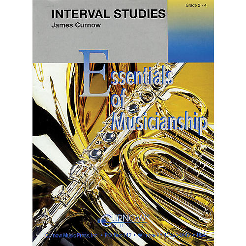 Curnow Music Interval Studies (Grade 2.5 - Score and Parts) Concert Band Level 2-4 Composed by James Curnow