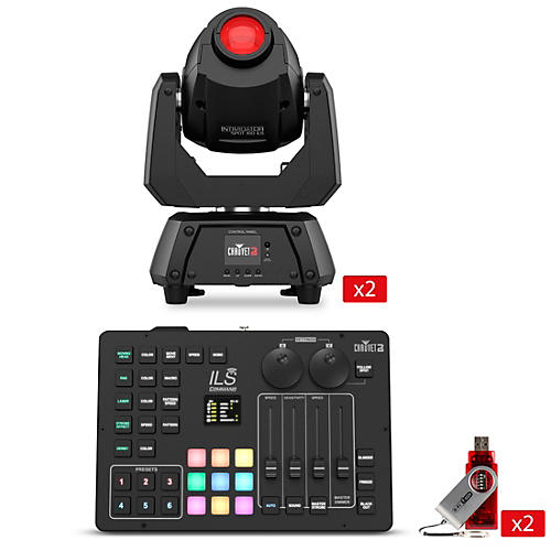 Chauvet Intimidator Spot 160 ILS and ILS Command Bundle