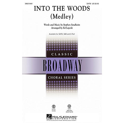 Hal Leonard Into the Woods (Medley) ShowTrax CD Arranged by Ed Lojeski