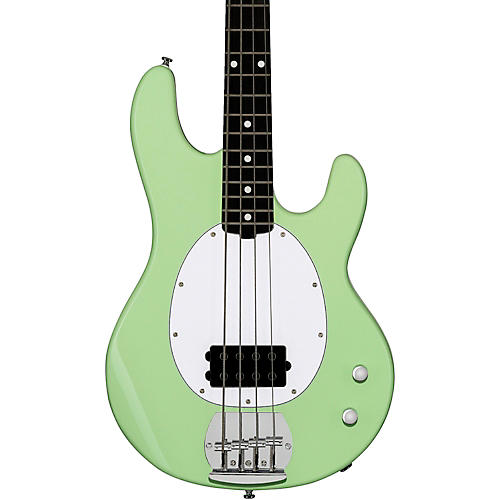 Sterling by Music Man Intro Series StingRay RAY2 Bass Guitar Misty Green