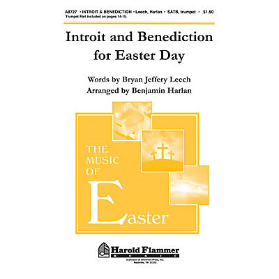 Shawnee Press Introit and Benediction for Easter Day SATB arranged by Benjamin Harlan