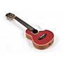 Open-Box Flight Iris Concert Ukulele Condition 3 - Scratch and Dent Red 197881429263