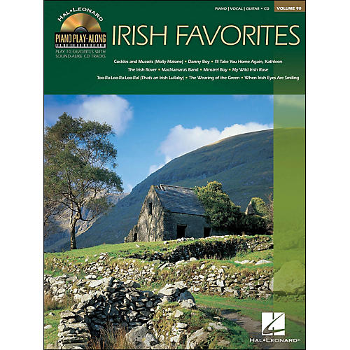 Hal Leonard Irish Favorites - Piano Play-Along Volume 90 (CD/Pkg) arranged for piano, vocal, and guitar (P/V/G)