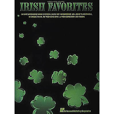 Hal Leonard Irish Favorites Piano/Vocal/Guitar Songbook