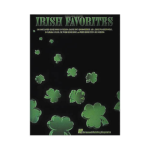 Hal Leonard Irish Favorites Piano/Vocal/Guitar Songbook