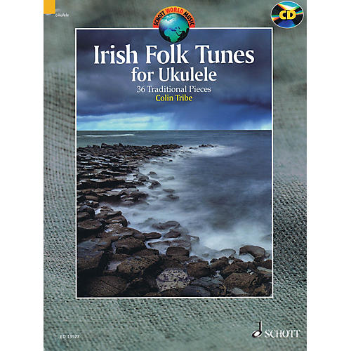 Irish Folk Tunes for Ukulele (36 Traditional Pieces) Schott Series Softcover with CD