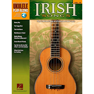 Hal Leonard Irish Songs - Ukulele Play-Along Volume 18 Book/Audio Online