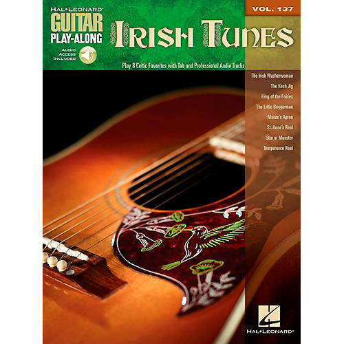 Irish Tunes - Guitar Play-Along Volume 137 Book/Audio Online