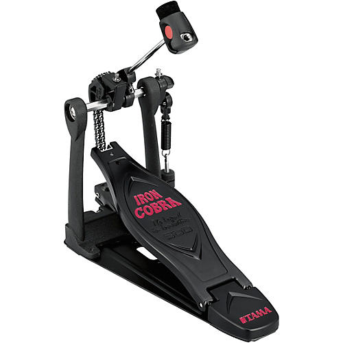 Iron Cobra 600 Single Bass Drum Pedal Jet Black Edition