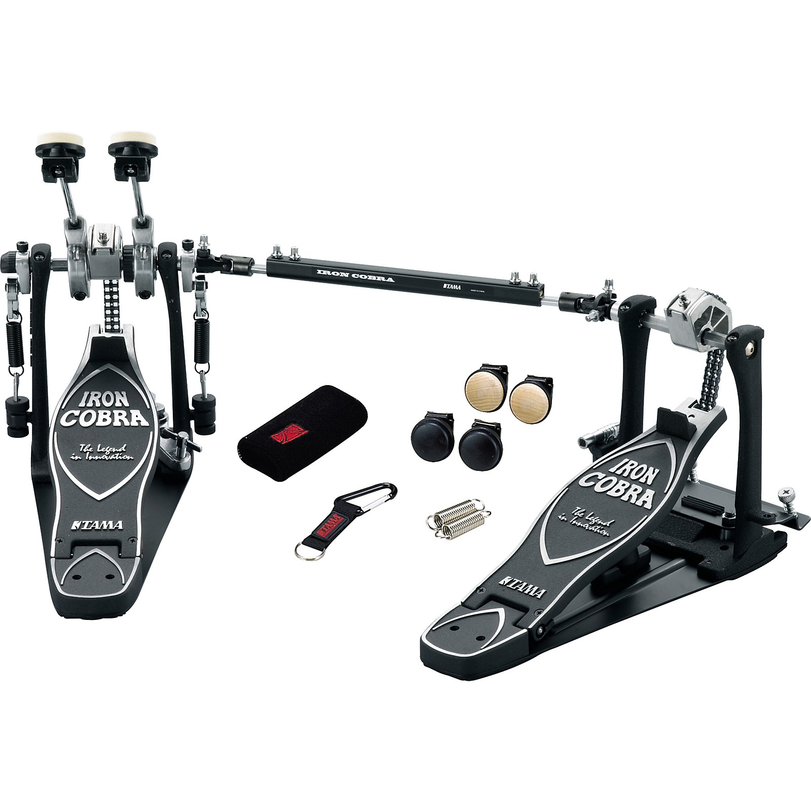 TAMA Iron Cobra Power Glide Left Handed Double Kick Drum Pedal with ...