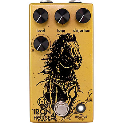 Walrus Audio Iron Horse LM308 Distortion V3 Effects Pedal