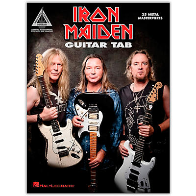 Hal Leonard Iron Maiden - Guitar Tab (25 Metal Masterpieces) Guitar Recorded Version Series Softcover by Iron Maiden