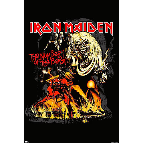 Trends International Iron Maiden - The Number of the Beast Poster