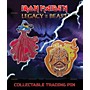 Entertainment Earth Iron Maiden Set #3 Clairvoyant & Wicker Man Lapel Pin 2-Pack