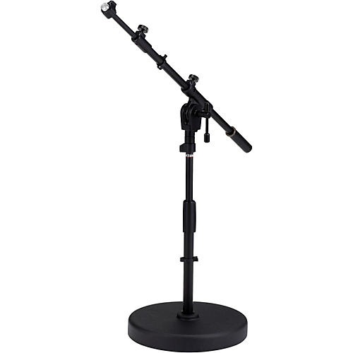 TAMA Iron Works Tour Round Base Low-Profile Telescoping Boom Stand Condition 1 - Mint Black
