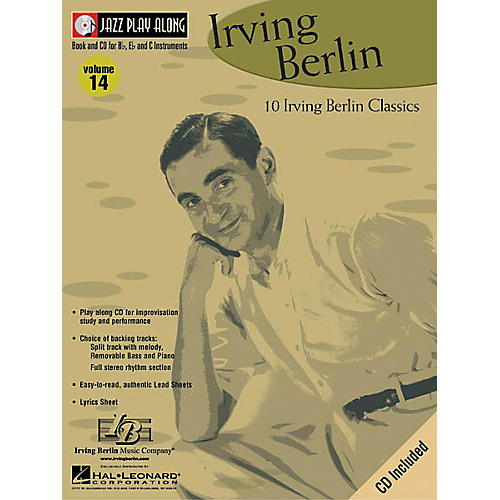 Irving Berlin - Jazz Play Along Volume 14 Book with CD
