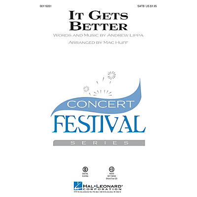 Hal Leonard It Gets Better SATB arranged by Mac Huff