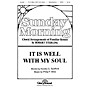 Shawnee Press It Is Well with My Soul SATB arranged by Robert Sterling