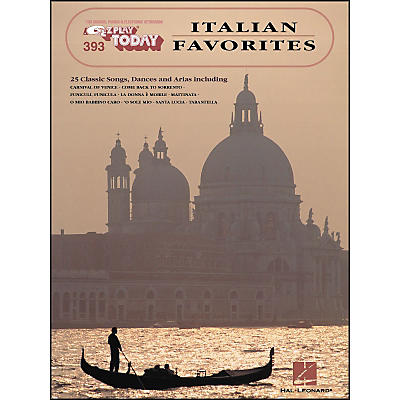 Hal Leonard Italian Favorites E-Z Play 393