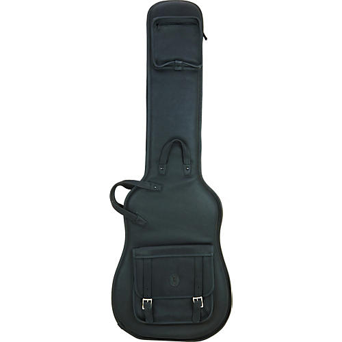Italian Leather Bass Guitar Gig Bag