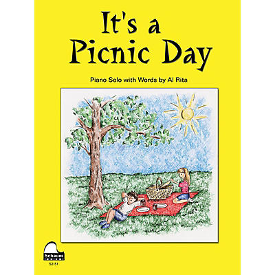 SCHAUM It's A Picnic Day Educational Piano Series Softcover