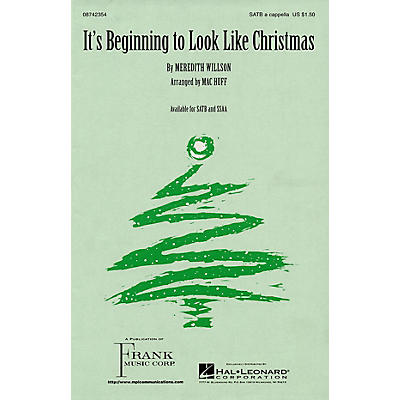 Hal Leonard It's Beginning to Look Like Christmas SSAA A Cappella Arranged by Mac Huff