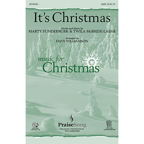 PraiseSong It's Christmas! SATB arranged by Dave Williamson