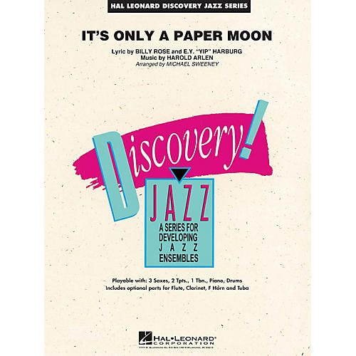 Hal Leonard It's Only a Paper Moon Jazz Band Level 1.5 Arranged by Michael Sweeney