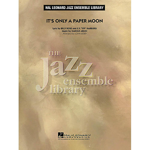 Hal Leonard It's Only a Paper Moon Jazz Band Level 4 Arranged by John Berry