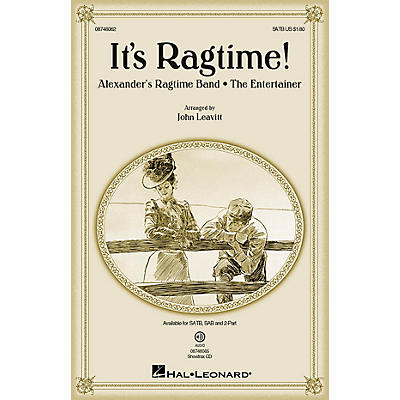 Hal Leonard It's Ragtime! SATB arranged by John Leavitt