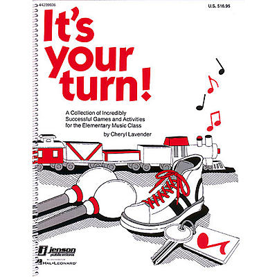 Hal Leonard It's Your Turn (Resource of Games and Activities) TEACHER ED Composed by Cheryl Lavender