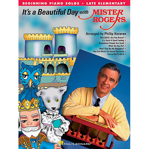 Hal Leonard It's a Beautiful Day with Mister Rogers Beginning Piano Solo Songbook