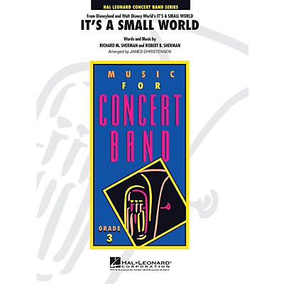 Hal Leonard It's a Small World - Young Concert Band Level 3 by James Christensen