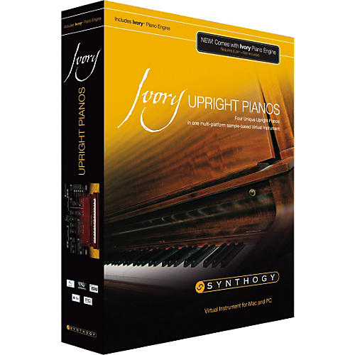 Ivory Upright Pianos Virtual Instrument