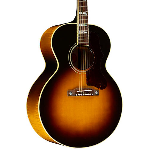 Gibson J-185 Original Acoustic-Electric Guitar Vintage Sunburst