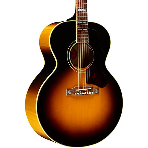 Gibson J-185 Original Acoustic-Electric Guitar Vintage Sunburst
