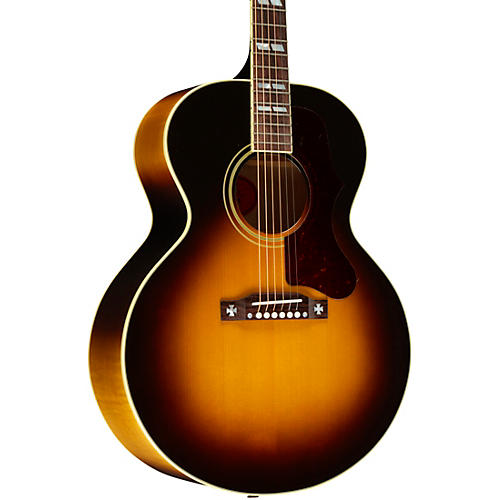 Gibson J-185 Original Acoustic-Electric Guitar Vintage Sunburst