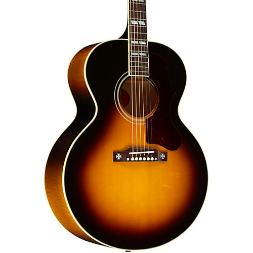 Gibson J-185 Original Acoustic-Electric Guitar Vintage Sunburst