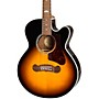 Epiphone J-200 EC Studio Parlor Acoustic-Electric Guitar Vintage Sunburst