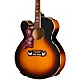 Epiphone J-200 Studio EC Left-Handed Acoustic-Electric Guitar - Vintage Sunburst