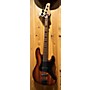 Used Schecter Guitar Research J-4 Exotic Electric Bass Guitar Amber