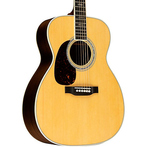 Martin J-40 Standard Jumbo Left-Handed Acoustic Guitar Natural
